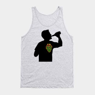 Beer craft pong brewers brewery oktoberfest gift idea present Tank Top